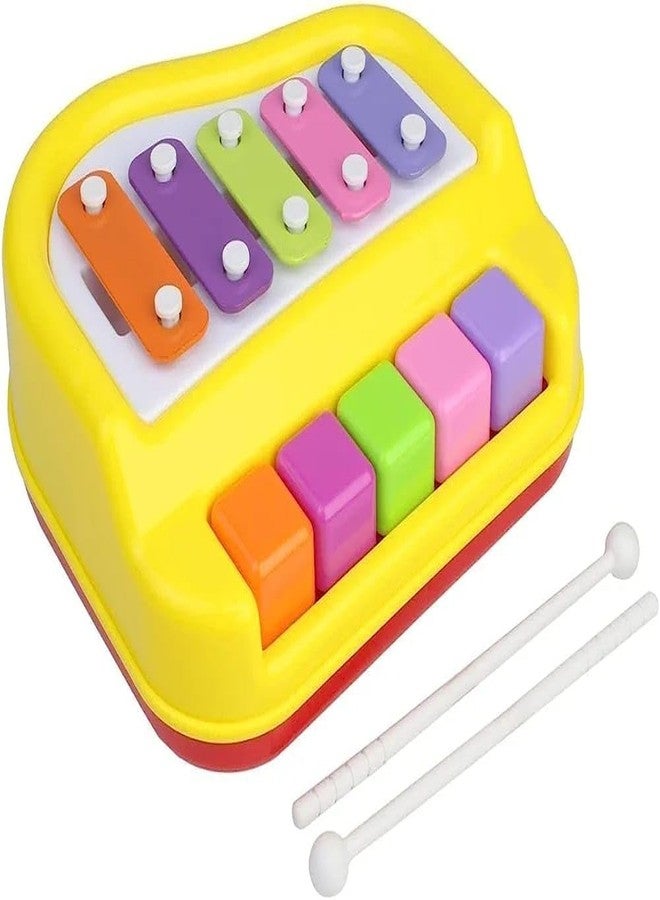 Manos Xylophone with 7 Notes and 2 Sticks | Xylophone Toy for Baby Children Toddlers 6 Months + (Pack of 1). - Image 2